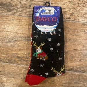 NWT Davco Christmas Socks- 2 Pair